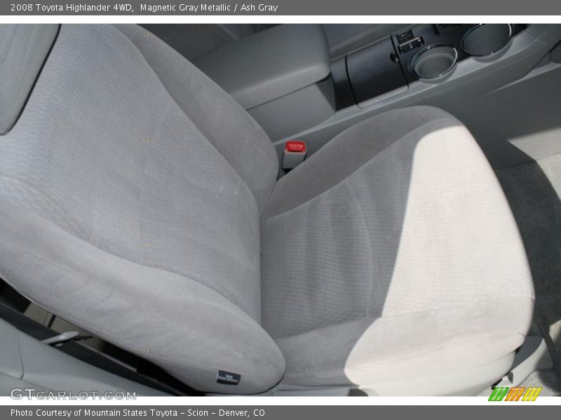 Magnetic Gray Metallic / Ash Gray 2008 Toyota Highlander 4WD