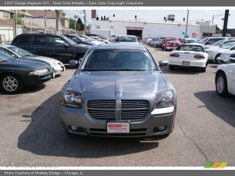 Silver Steel Metallic / Dark Slate Gray/Light Graystone 2007 Dodge Magnum SXT