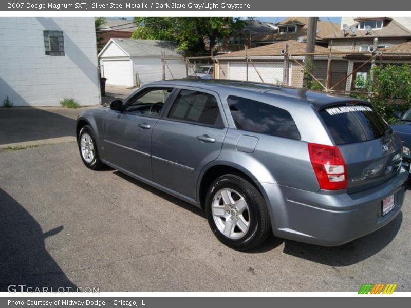 Silver Steel Metallic / Dark Slate Gray/Light Graystone 2007 Dodge Magnum SXT
