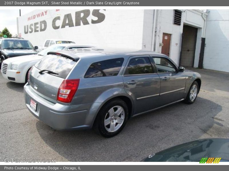 Silver Steel Metallic / Dark Slate Gray/Light Graystone 2007 Dodge Magnum SXT