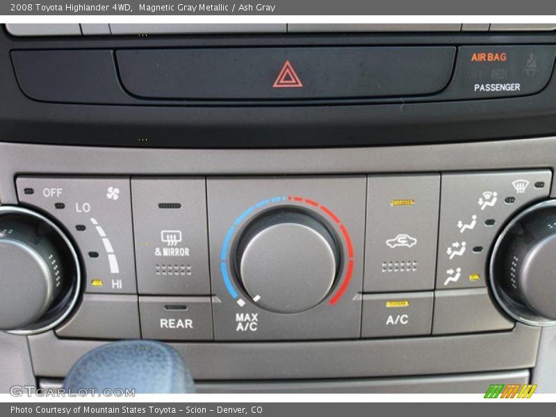 Magnetic Gray Metallic / Ash Gray 2008 Toyota Highlander 4WD