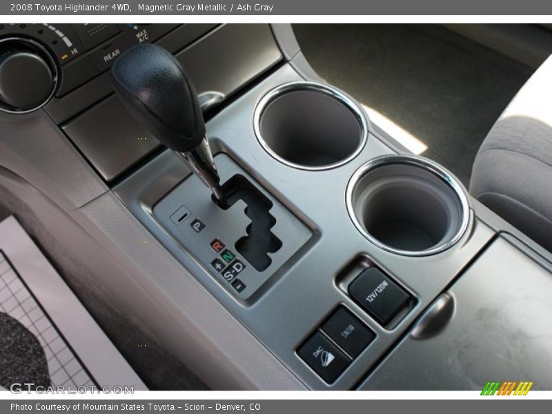 Magnetic Gray Metallic / Ash Gray 2008 Toyota Highlander 4WD