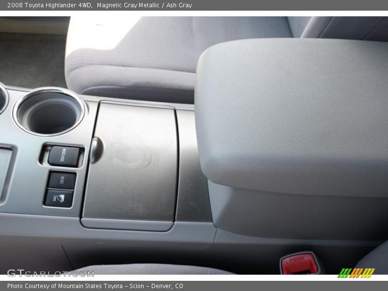 Magnetic Gray Metallic / Ash Gray 2008 Toyota Highlander 4WD
