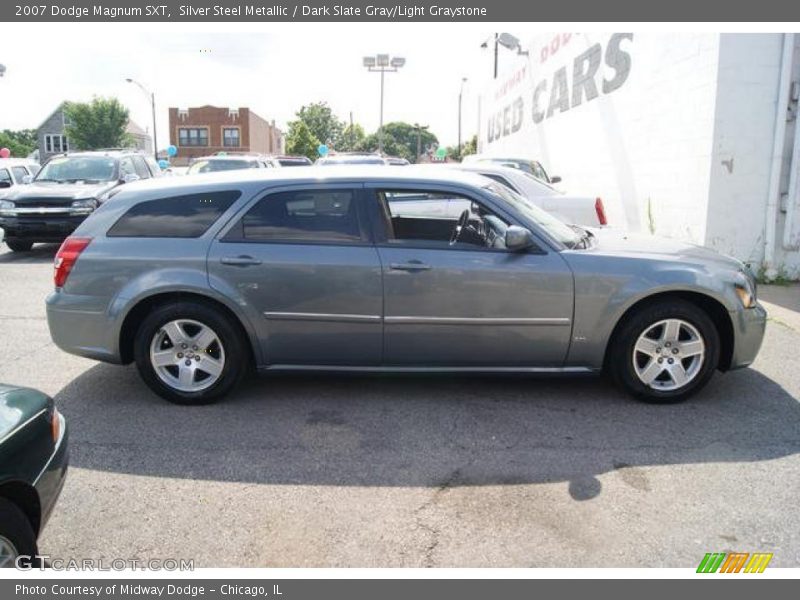 Silver Steel Metallic / Dark Slate Gray/Light Graystone 2007 Dodge Magnum SXT