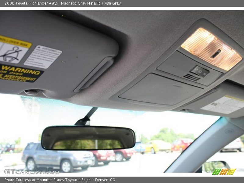 Magnetic Gray Metallic / Ash Gray 2008 Toyota Highlander 4WD