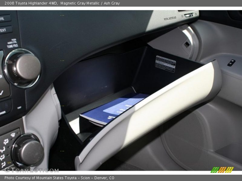 Magnetic Gray Metallic / Ash Gray 2008 Toyota Highlander 4WD