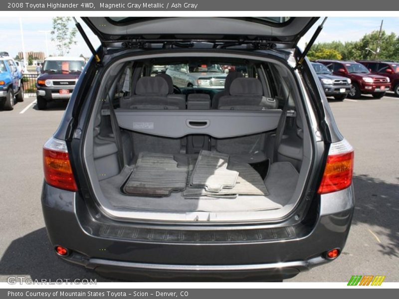 Magnetic Gray Metallic / Ash Gray 2008 Toyota Highlander 4WD
