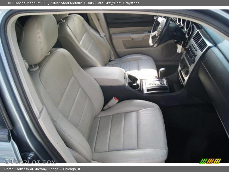 Silver Steel Metallic / Dark Slate Gray/Light Graystone 2007 Dodge Magnum SXT