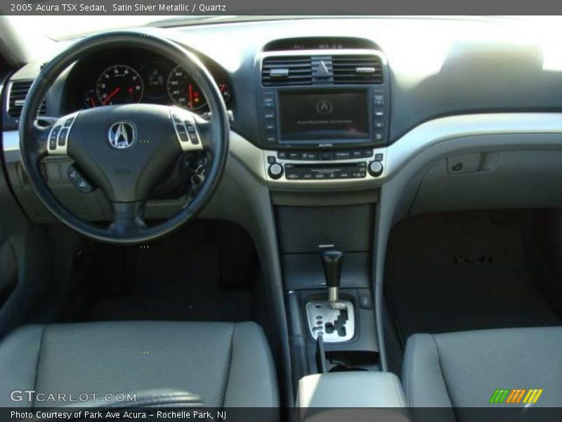 Satin Silver Metallic / Quartz 2005 Acura TSX Sedan