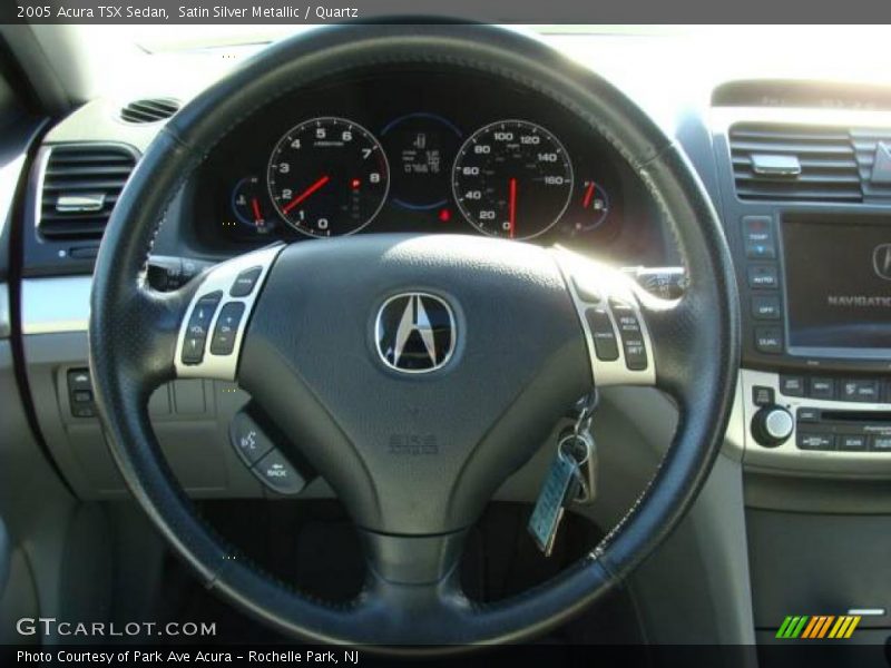 Satin Silver Metallic / Quartz 2005 Acura TSX Sedan