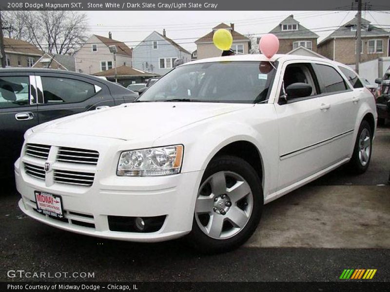 Stone White / Dark Slate Gray/Light Slate Gray 2008 Dodge Magnum SXT