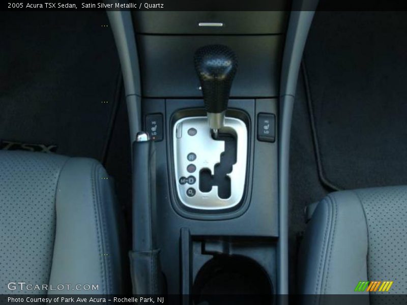 Satin Silver Metallic / Quartz 2005 Acura TSX Sedan