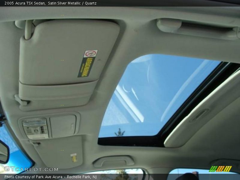 Satin Silver Metallic / Quartz 2005 Acura TSX Sedan