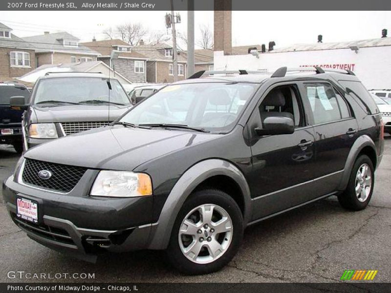 Alloy Metallic / Shale Grey 2007 Ford Freestyle SEL