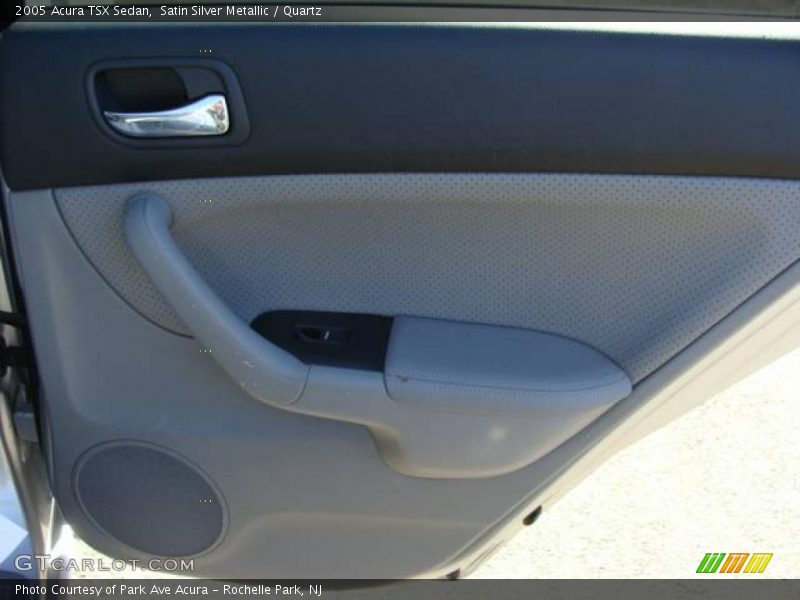 Satin Silver Metallic / Quartz 2005 Acura TSX Sedan