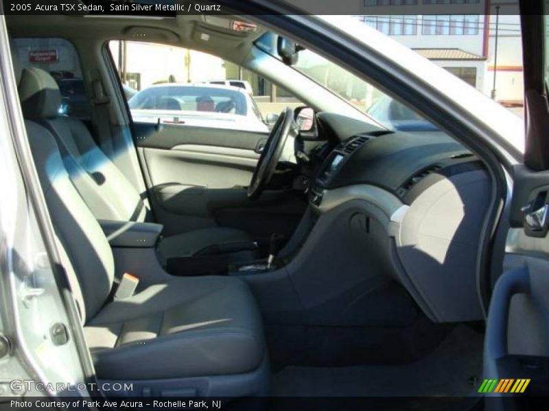 Satin Silver Metallic / Quartz 2005 Acura TSX Sedan