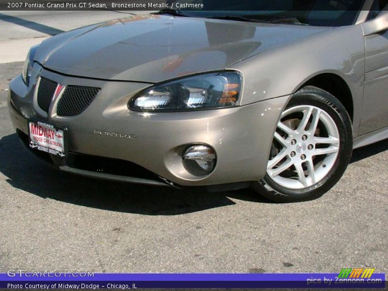 Bronzestone Metallic / Cashmere 2007 Pontiac Grand Prix GT Sedan