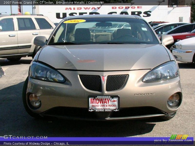 Bronzestone Metallic / Cashmere 2007 Pontiac Grand Prix GT Sedan