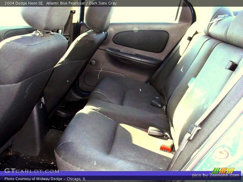 Atlantic Blue Pearlcoat / Dark Slate Gray 2004 Dodge Neon SE