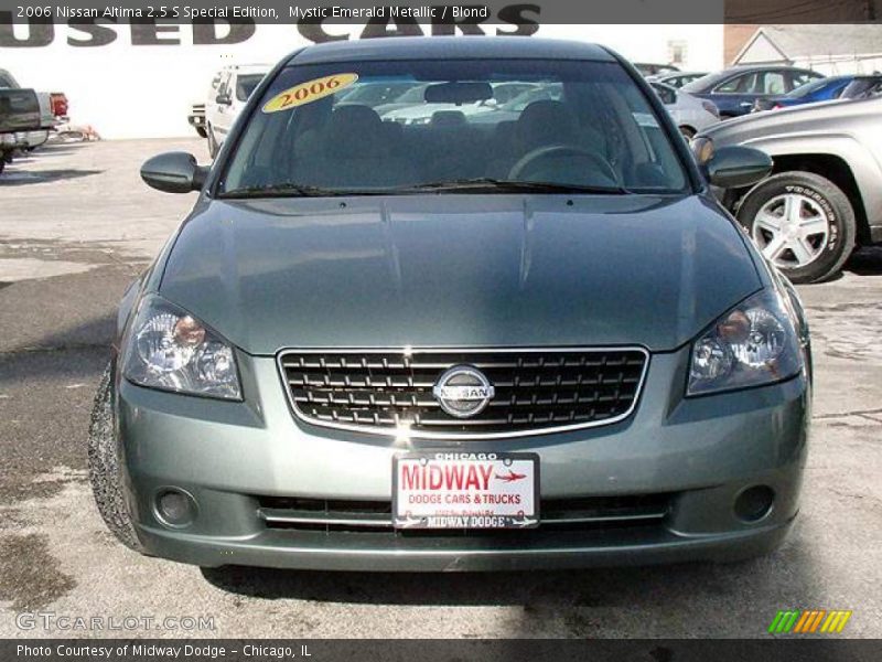 Mystic Emerald Metallic / Blond 2006 Nissan Altima 2.5 S Special Edition