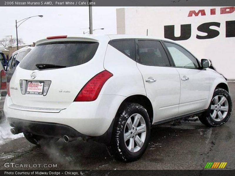 Pearl White / Cafe Latte 2006 Nissan Murano S AWD