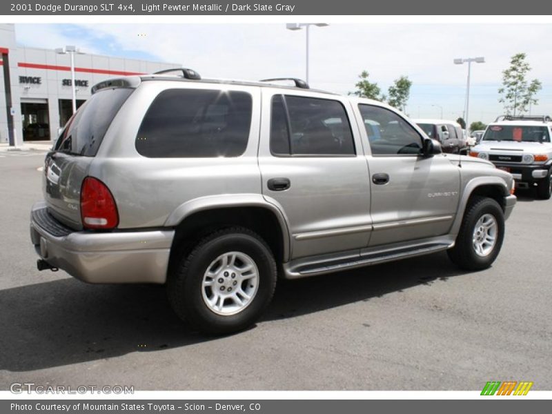 Light Pewter Metallic / Dark Slate Gray 2001 Dodge Durango SLT 4x4