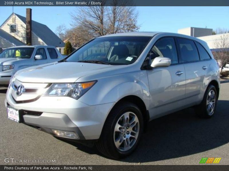 Billet Silver Metallic / Ebony 2008 Acura MDX Technology