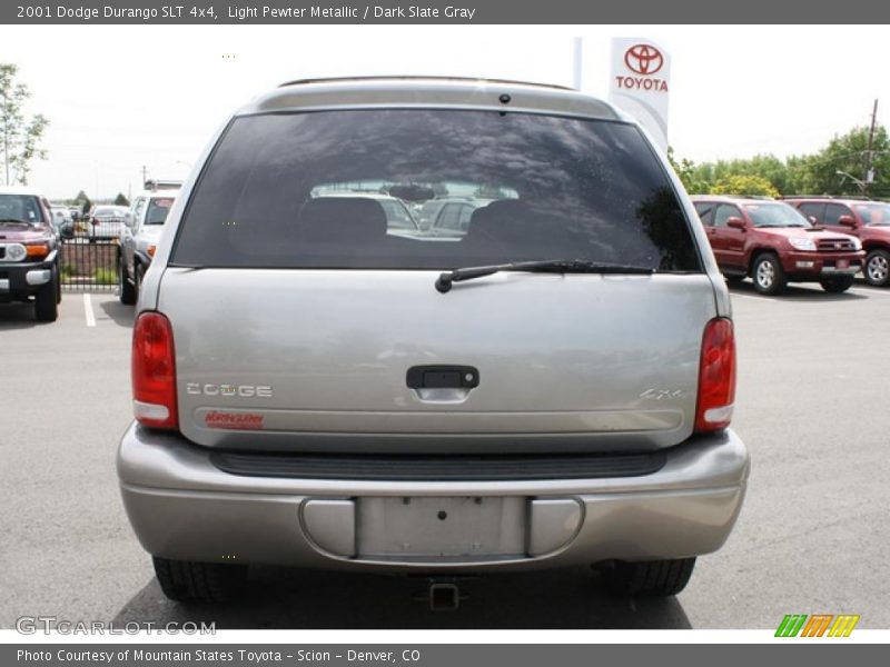 Light Pewter Metallic / Dark Slate Gray 2001 Dodge Durango SLT 4x4
