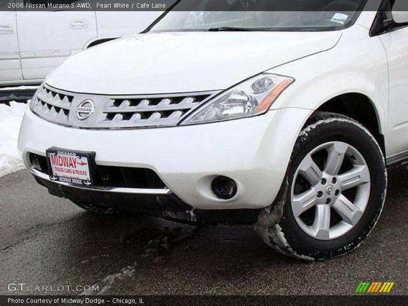 Pearl White / Cafe Latte 2006 Nissan Murano S AWD