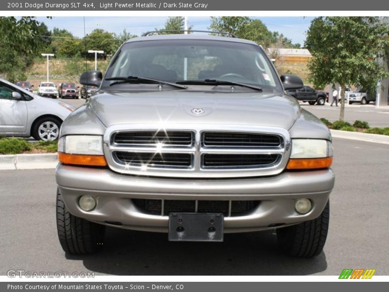 Light Pewter Metallic / Dark Slate Gray 2001 Dodge Durango SLT 4x4