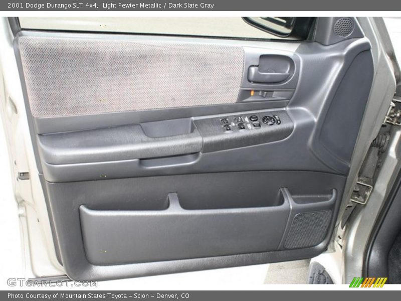 Light Pewter Metallic / Dark Slate Gray 2001 Dodge Durango SLT 4x4