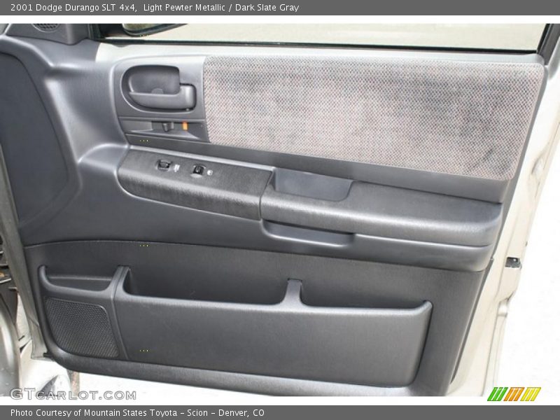 Light Pewter Metallic / Dark Slate Gray 2001 Dodge Durango SLT 4x4