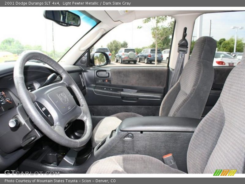 Light Pewter Metallic / Dark Slate Gray 2001 Dodge Durango SLT 4x4