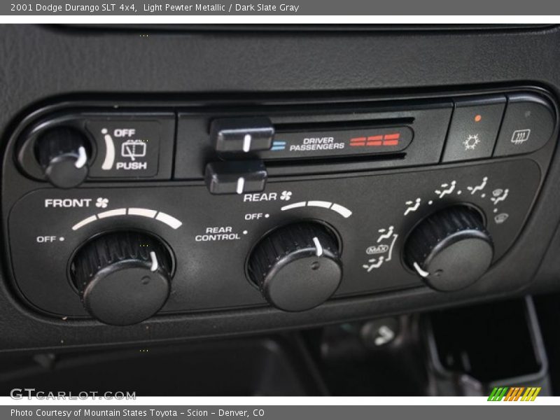 Light Pewter Metallic / Dark Slate Gray 2001 Dodge Durango SLT 4x4