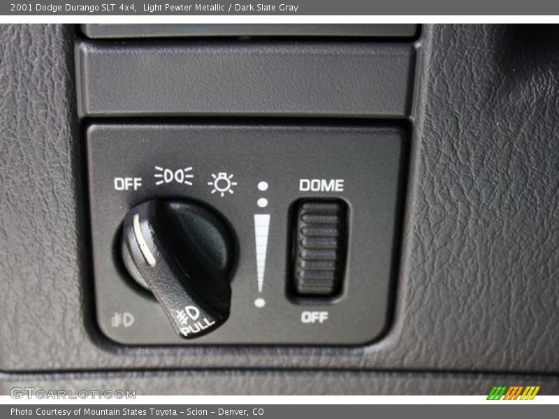 Light Pewter Metallic / Dark Slate Gray 2001 Dodge Durango SLT 4x4