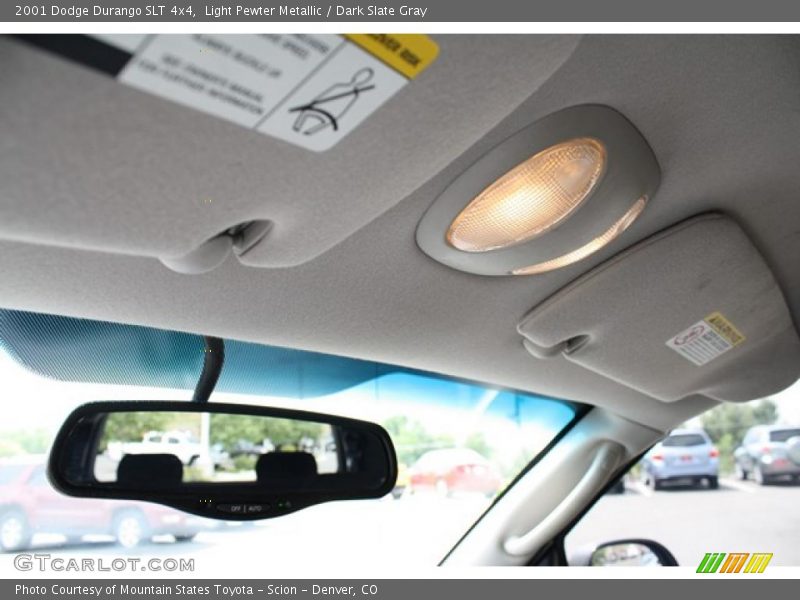 Light Pewter Metallic / Dark Slate Gray 2001 Dodge Durango SLT 4x4