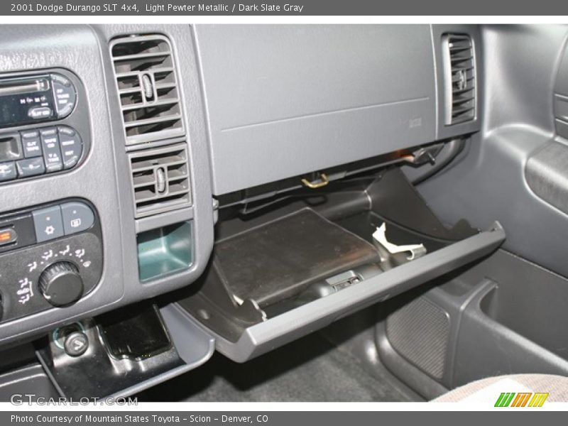 Light Pewter Metallic / Dark Slate Gray 2001 Dodge Durango SLT 4x4