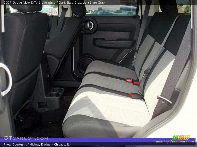 Stone White / Dark Slate Gray/Light Slate Gray 2007 Dodge Nitro SXT