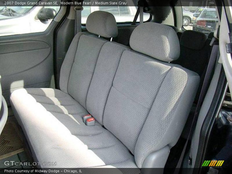 Modern Blue Pearl / Medium Slate Gray 2007 Dodge Grand Caravan SE