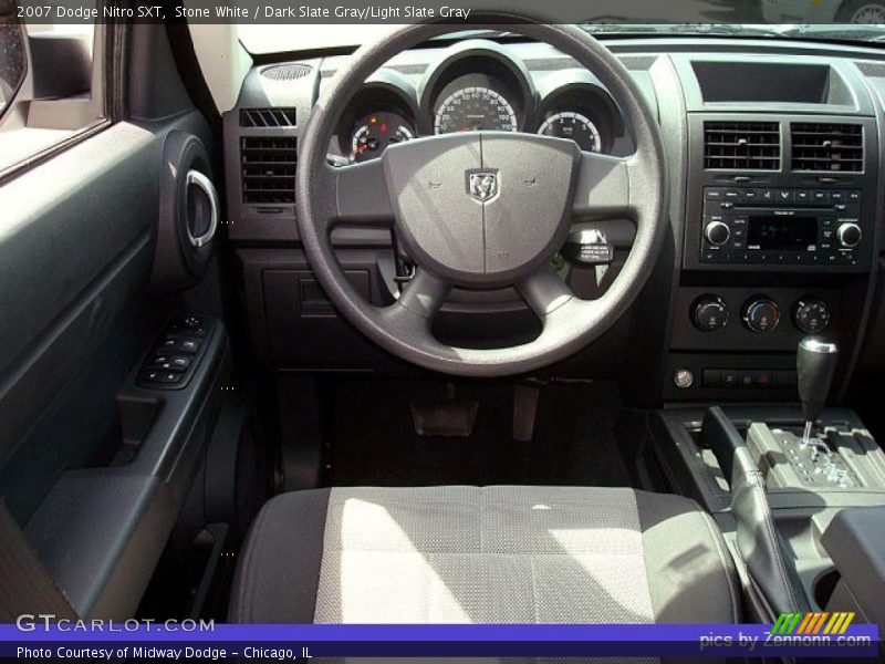 Stone White / Dark Slate Gray/Light Slate Gray 2007 Dodge Nitro SXT