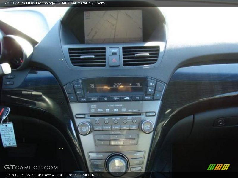 Billet Silver Metallic / Ebony 2008 Acura MDX Technology