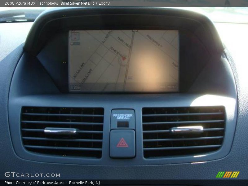 Billet Silver Metallic / Ebony 2008 Acura MDX Technology