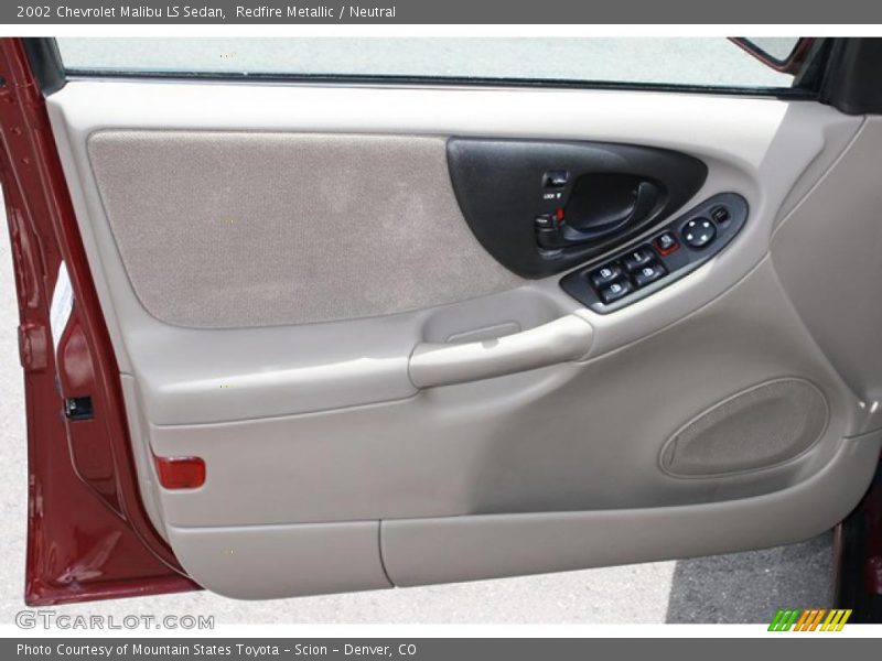 Redfire Metallic / Neutral 2002 Chevrolet Malibu LS Sedan