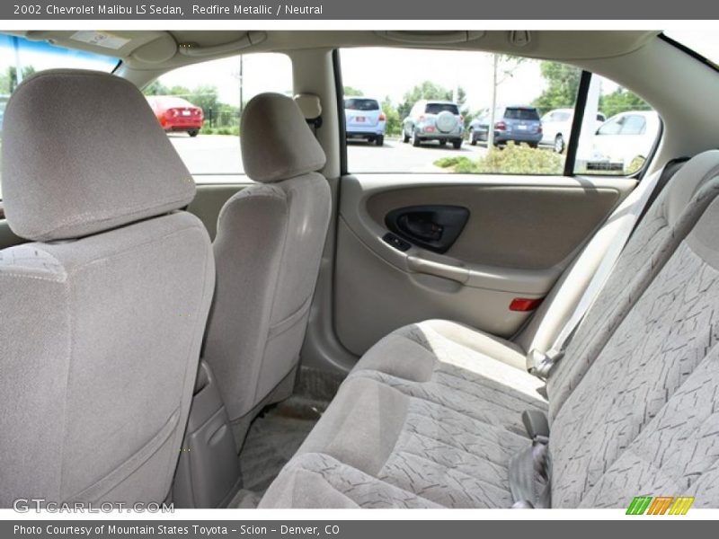 Redfire Metallic / Neutral 2002 Chevrolet Malibu LS Sedan
