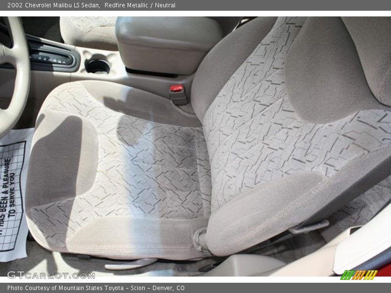 Redfire Metallic / Neutral 2002 Chevrolet Malibu LS Sedan