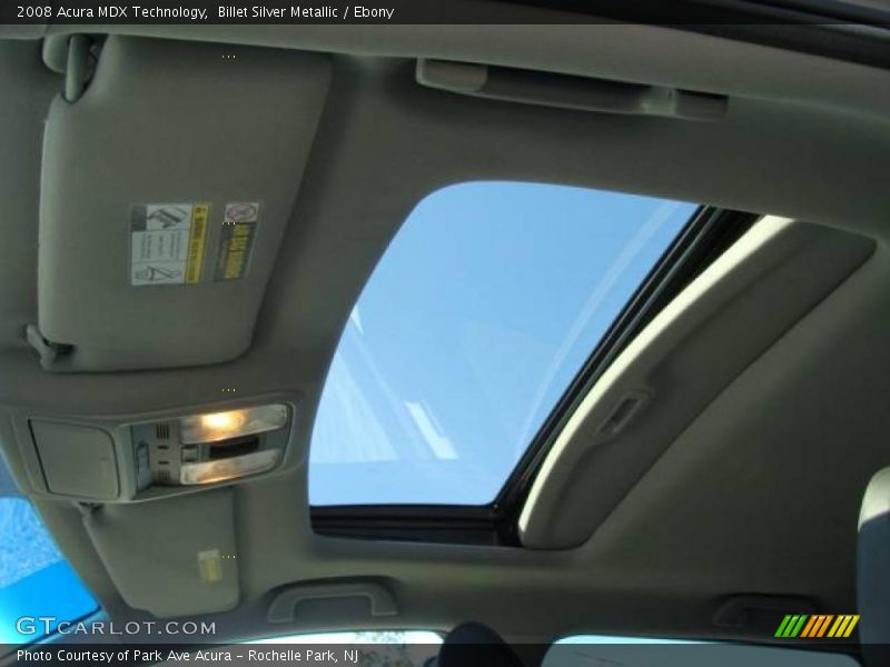 Billet Silver Metallic / Ebony 2008 Acura MDX Technology