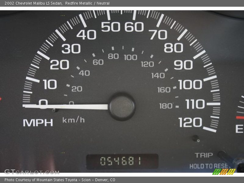 Redfire Metallic / Neutral 2002 Chevrolet Malibu LS Sedan