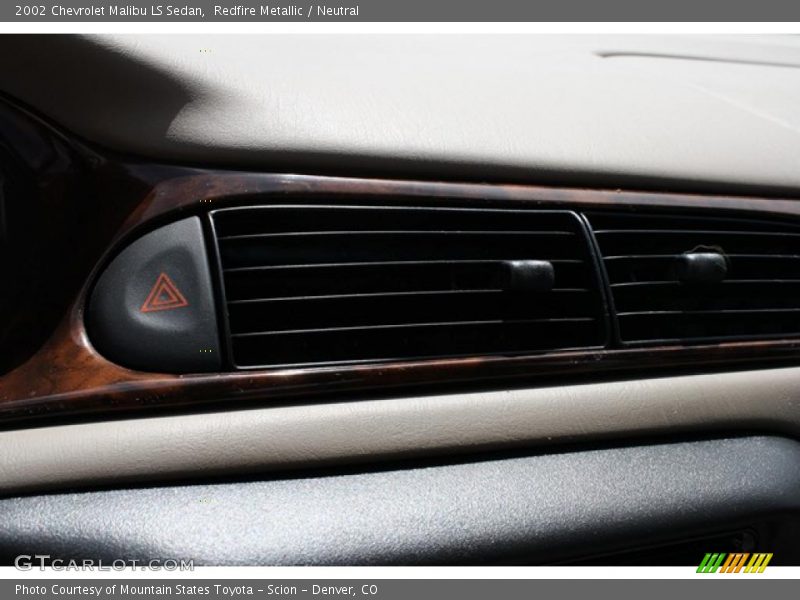 Redfire Metallic / Neutral 2002 Chevrolet Malibu LS Sedan