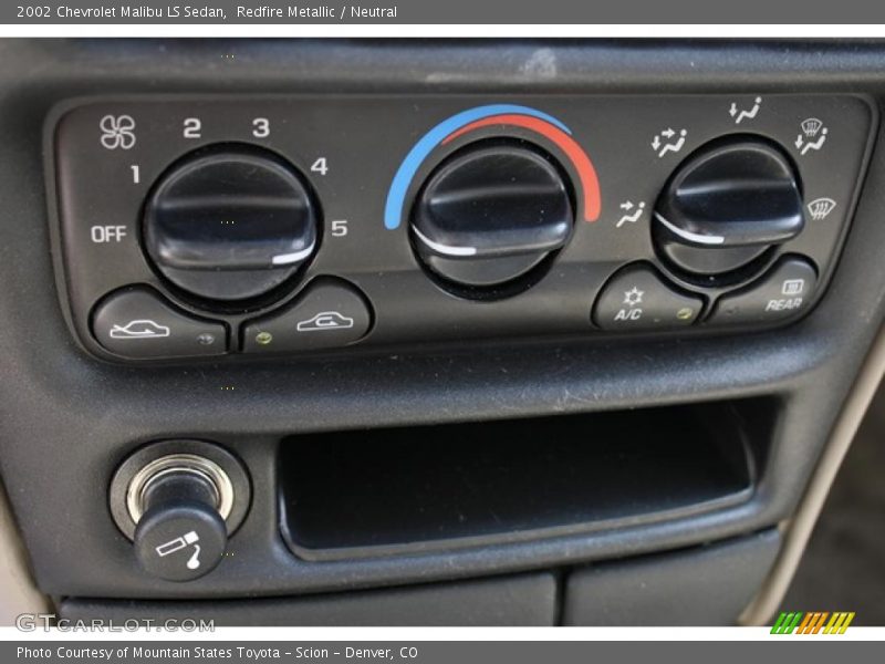 Redfire Metallic / Neutral 2002 Chevrolet Malibu LS Sedan