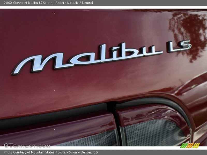 Redfire Metallic / Neutral 2002 Chevrolet Malibu LS Sedan